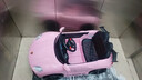 熊熊特工嚕貝貝兒童電動(dòng)車四輪汽車可坐人遙控?fù)u擺男女孩寶寶玩具童車充電 粉色+12V電瓶四驅(qū)動(dòng)+藍(lán)牙皮軟座 曬單實(shí)拍圖