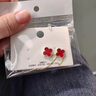 DOMEN老鳳凰金店款四葉草耳線年新款潮網(wǎng)紅小巧時尚百搭長款流蘇耳 四葉草耳線 曬單實拍圖