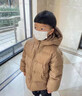 富羅迷（follow me）兒童羽絨服男女童加厚外套寶寶秋冬季衣服中大童三防冬裝外穿童裝 焦糖色 防水防油污 90 默認(rèn)尺碼1 曬單實(shí)拍圖