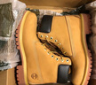 添柏嵐（Timberland）官方踢不爛男鞋新大黃靴戶(hù)外防污防潑水|A27TP A27TPW/小麥色 TB1 僅批次不同 42 鞋內長(cháng)：26.5cm 曬單實(shí)拍圖