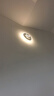 卡夢爾全光譜燈北歐床頭燈臥室客廳鹿角壁燈背景墻燈溫馨兒童房云朵壁燈 星星-暖光 曬單實拍圖