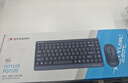雙飛燕（A4TECH）FG1120 飛時(shí)代無(wú)線(xiàn)鍵鼠套裝便攜筆記本電腦家用辦公打字專(zhuān)用短小鍵盤(pán)鼠標套裝 遂空灰 曬單實(shí)拍圖