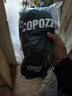 酷破者copozz滑雪手套耐磨男女單雙板加厚保暖防水專業(yè)護具騎行悶子手套 曜石黑 S 曬單實拍圖