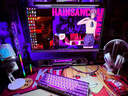 漫步者花再Halo PixelBar深淵字幕歌詞音響電腦桌面音箱 藍(lán)牙6.0有線音箱RGB燈效 破曉白 曬單實(shí)拍圖