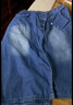 皮爾卡丹（pierre cardin）女士牛仔裙褲半身薄款裙褲七分褲2025夏裝新款褲裙高腰寬松闊腿褲 2060#藍色 L 曬單實拍圖