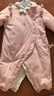 戴維貝拉（DAVE＆BELLA）嬰兒夾棉連體衣新生兒外出服加厚女寶寶衣服中國風(fēng)冬裝新年爬服 粉色【現(xiàn)貨】 80cm （建議身高73-80cm） 曬單實(shí)拍圖