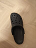 卡駱馳（crocs）男鞋女鞋洞洞鞋 25秋季新款沙灘鞋情侶鞋涉水鞋輕便拖鞋透氣涼鞋 貝雅基礎(chǔ)款/黑色/建議拍小一碼 44 43-44 280mm 曬單實(shí)拍圖