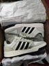 adidas ENTRAP美式校園風(fēng)運動(dòng)板鞋少年感復古籃球鞋男女阿迪達斯   白色/黑色/礬土棕   42 曬單實(shí)拍圖