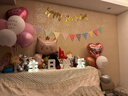 歐妮姿生日場(chǎng)景布置女孩生日氣球道具氛圍布置場(chǎng)景派對裝飾快樂(lè )玫瑰金 曬單實(shí)拍圖