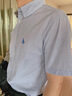 哈吉斯（HAZZYS）男裝 夏款男襯衣純色商務(wù)休閑通勤短袖襯衫男ATCZK1BBF50 白色WT M (170/92A 46) 曬單實(shí)拍圖