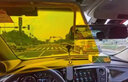 汽車(chē)護目鏡遮擋遮光防炫目防遠光燈車(chē)載神器克星日夜兩用遮陽(yáng)板 [日夜兩用]汽車(chē)防眩鏡 曬單實(shí)拍圖