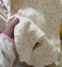 婧麒（JOYNCLEON）嬰兒保暖連體衣秋冬季寶寶夾棉衣服哈衣新生兒空氣棉睡衣爬服 斜開(kāi)麻花小熊 59cm 曬單實(shí)拍圖