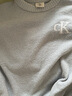 Calvin Klein內(nèi)衣【七夕禮物】秋冬情侶款抗靜電ck半邊絨可外穿家居睡褲AD0014 CFT-靜謐灰 M 曬單實(shí)拍圖