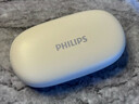 飛利浦（PHILIPS）藍牙耳機掛耳式骨傳導概念真無(wú)線(xiàn)開(kāi)放式不入耳夾式運動(dòng)跑步長(cháng)續航高端手機通用TAT3708 米白色 2026全新升級 曬單實(shí)拍圖