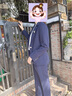 紫魅俏職業(yè)裝女裝套裝春秋冬長袖一?？坌∥餮b酒店餐飲4S店銷售人員西服 焦糖色(單件西裝) L (建議105-115斤) 曬單實(shí)拍圖