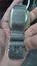 BHO適用蘋(píng)果手表表帶Apple Watch S11/Ultra3鈦金屬米蘭尼斯表帶iwach S10/9/8/7/SE3降落傘式扣表帶 曬單實(shí)拍圖