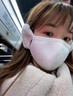 回力（Warrior）高顏值保暖耳罩口罩女冬季防風(fēng)防寒防凍加絨護耳二合一面罩耳套 白色【面罩護耳罩一體】 曬單實(shí)拍圖