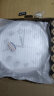 天王星（Telesonic）挂钟客厅卧室时钟创意简约装饰扫秒机芯石英钟表挂墙S9956-4银 实拍图