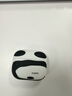 斯幻柯適用Airpods pro2代耳機殼蘋(píng)果耳機AirPods4耳機殼Airpods pro3保護套熊貓磨砂防摔創(chuàng  )意防滑殼 AirPods Pro (第三代)-白（贈掛繩） 曬單實(shí)拍圖