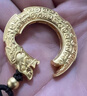 周六福（ZLF）  黃景瑜同款男黃金吊墜龍紋掛墜躍龍門(mén) 計價(jià)T 22.87g 曬單實(shí)拍圖