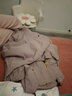 拓路者春秋硬殼沖鋒衣女三合一抓絨登山服定制戶外防風(fēng)防水保暖外套學(xué)生 灰紫色 抓絨兩件套 XL 曬單實(shí)拍圖