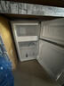 HYUNDAI（韓國現代） 小冰箱 冰箱小型雙開(kāi)門(mén) 迷你雙門(mén)家用宿舍租房冷藏冷凍電冰箱節能省電 58L銀【店鋪銷(xiāo)冠+租房必備】 曬單實(shí)拍圖