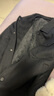 才子（TRIES）【羊毛混紡】男士毛呢棉服工裝多口袋秋冬棉衣保暖夾棉外套上衣 黑色 L (170/88A) 曬單實(shí)拍圖