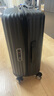 新秀麗（Samsonite）行李箱20英寸拉桿箱時(shí)尚豎條紋旅行箱包黑色GU9密碼登機箱 曬單實(shí)拍圖