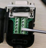 也仁 DB9免焊接頭 RS232/485/422插頭 9針COM口插頭 免焊串口轉接母頭 5個(gè)裝 CKX20  曬單實(shí)拍圖