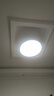 美的（Midea）風(fēng)扇燈餐廳吊扇燈led臥室燈隱形扇葉遙控三防燈具熟睡風(fēng)包安裝 曬單實(shí)拍圖