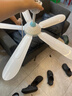 美的（Midea）小吊扇小型電風(fēng)扇吊扇蚊帳扇家用學(xué)生宿舍風(fēng)扇床上風(fēng)扇輕音風(fēng)扇吊式小電扇智能遙控 風(fēng)扇踏青放價(jià) 加大機械款 FC70-FA 曬單實(shí)拍圖