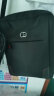 SWICKY瑞士单肩包男包斜挎包男士包帆布包商务休闲手提包新款潮挂包 黑色（可装11英寸平板） 实拍图