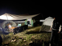 探險者（TAN XIAN ZHE）帳篷戶(hù)外露營(yíng)防雨過(guò)夜3人-4人速開(kāi)便捷天幕二合一黑膠防曬帳篷 【特惠套餐】3-5人帳篷+防潮墊 曬單實(shí)拍圖