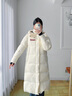 拉夏貝爾東北極寒款90白鴨絨羽絨服女中長(cháng)款2025冬季新款連帽保暖厚長(cháng)外套 灰色中長(cháng)款0214 男士首選 M /170/88A 【建議115-130斤】 曬單實(shí)拍圖