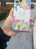 孜泰 適用蘋(píng)果12手機殼液態(tài)硅膠iphone12ProMax保護套彩繪個(gè)性創(chuàng  )意防摔軟殼【笑臉】 6.7英寸白色 曬單實(shí)拍圖