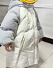 巴拉巴拉寶寶羽絨服嬰兒秋冬男女童長(cháng)款外套戶(hù)外保暖時(shí)尚208424107232 曬單實(shí)拍圖