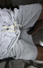 妙奕嘉美式短褲男士夏季五分褲沙灘休閑大褲衩運動(dòng)短褲中褲男生褲子籃球 刺繡C灰色短褲 2XL 【建議130-150斤】 曬單實(shí)拍圖