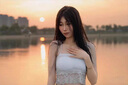 浪莎（LangSha）蕾絲內(nèi)衣女學(xué)生新款美背文胸一體抹胸吊帶打底背心外穿裹胸防走光 [白色+膚色] L [建議100-130斤] 曬單實拍圖