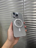【品牌原裝】適用蘋(píng)果16promax手機殼iPhone15透明磁吸支架防摔 360全包鏡頭【鈦合金旋轉支架+實(shí)力防摔】全透明 iPhone 16 Pro Max 曬單實(shí)拍圖