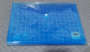 得力(deli)10只A4按扣学生桌面透明文件袋 试卷收纳 学科分类 塑料防水档案袋 蓝色5501B 实拍图