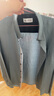杰克·瓊斯（JACK&JONES）25年男裝長(zhǎng)袖襯衫男垂感天絲亞麻男士襯衣商務(wù)休閑內(nèi)搭外穿刺繡 薄霧色E40 M 175 曬單實(shí)拍圖