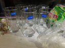 鷗欣泰國(guó)進(jìn)口果汁杯家用玻璃水杯 創(chuàng)意啤酒飲料牛奶直身高杯305ML6只 曬單實(shí)拍圖