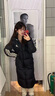 阿迪達斯（adidas）羽絨服男女 25冬季新款情侶運動(dòng)休閑服鴨絨長(cháng)款防風(fēng)保暖連帽外套 黑色長(cháng)款/男女同款/新款主推 M 【建議體重120斤-140斤】 曬單實(shí)拍圖