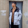 鴻星爾克（ERKE）羽絨服電池熊貓男士冬季抗寒防風加厚鴨絨外套拼色連帽保暖運動服 正白 XL(體重(35-145斤) 曬單實拍圖