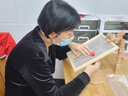 東方美繡刺繡diy手工自繡古風(fēng)團扇包蘇繡絲帶繡成人初學(xué)繡花自己手工刺繡 彼岸風(fēng)魂【材料包+畫(huà)框】 曬單實(shí)拍圖