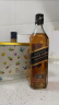 尊尼获加（JOHNNIE WALKER）洋酒 黑牌黑方 12年苏格兰调和型威士忌500ml无盒 实拍图