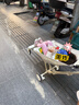JOT TMM口袋旅行家遛娃神器輕便嬰兒推車(chē)可折疊登飛機火車(chē)兒童推車(chē)0-6歲 暖白色一鍵折疊旅行車(chē) 曬單實(shí)拍圖