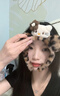 清晨的星星可愛豹紋kitty貓發(fā)箍女2025新款高級感時尚洋氣壓發(fā)頭箍發(fā)卡頭飾 米色kt豹紋發(fā)箍 曬單實拍圖