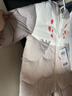 巴拉巴拉兒童羽絨連體衣寶寶男女童保暖造型萌趣可愛(ài)時(shí)尚洋氣俏皮 白咖色調00315 80 cm-充絨量80g 曬單實(shí)拍圖