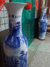 垚罄 景德鎮陶瓷器仿古手繪落地大花瓶喬遷禮物酒店賓館開(kāi)業(yè)禮品客廳裝飾擺件 手繪 青花錦繡前程 1.4米 單個(gè)配底座 曬單實(shí)拍圖